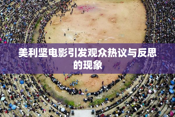 美利坚电影引发观众热议与反思的现象