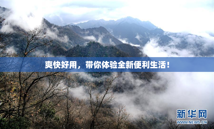 爽快好用，带你体验全新便利生活！