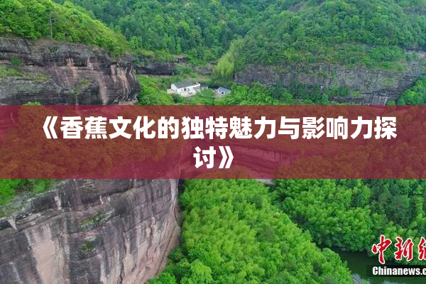 《香蕉文化的独特魅力与影响力探讨》