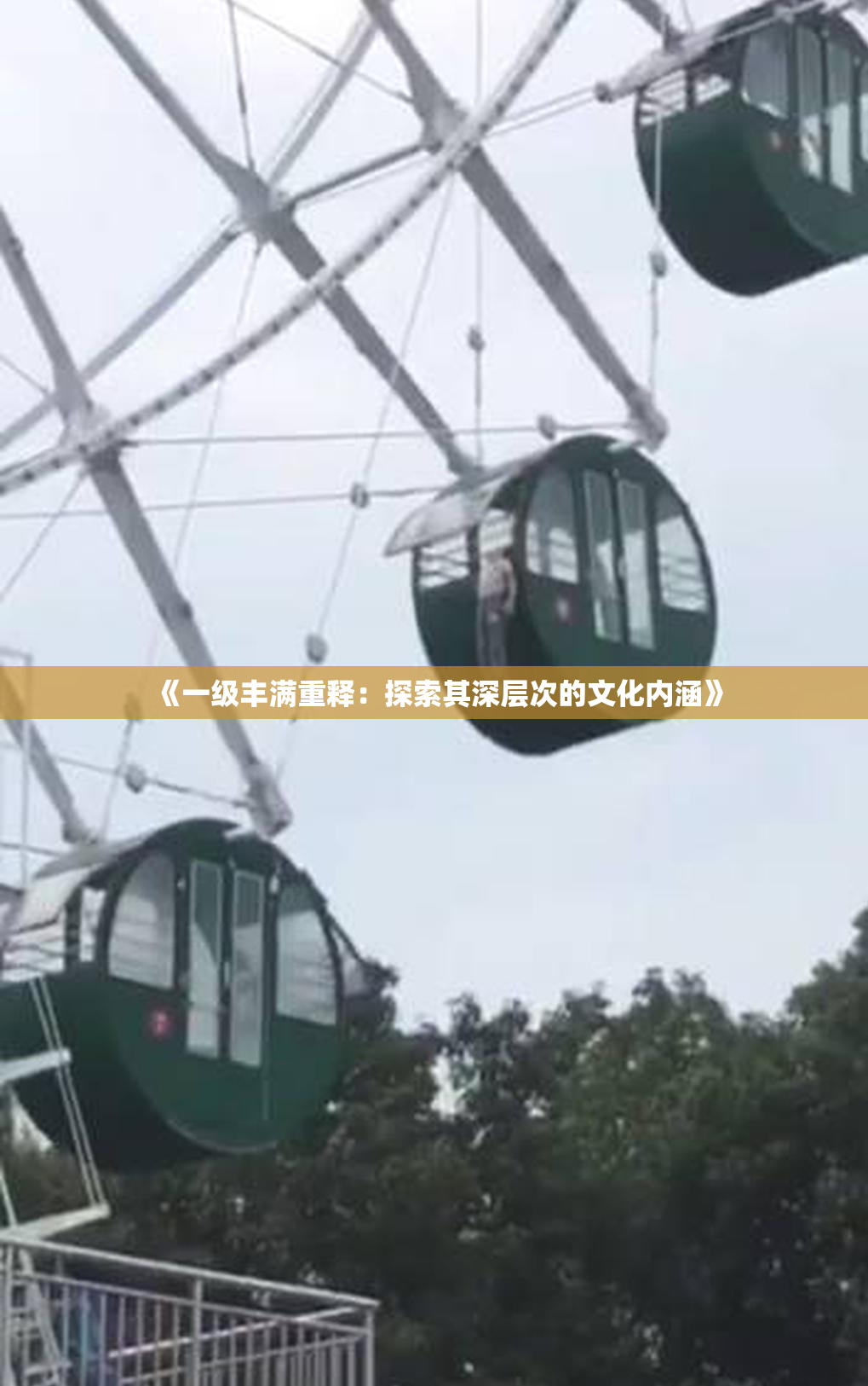 《一级丰满重释：探索其深层次的文化内涵》