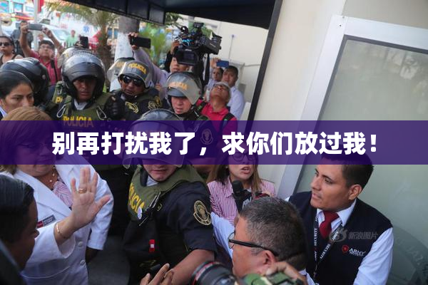 别再打扰我了，求你们放过我！