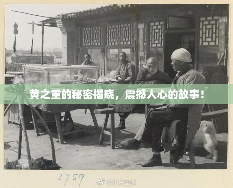 黄之重的秘密揭晓，震撼人心的故事！