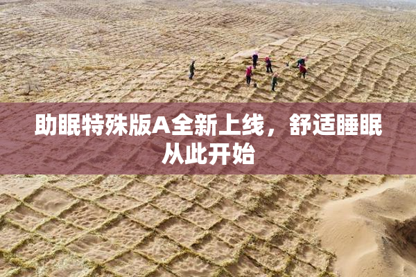 助眠特殊版A全新上线，舒适睡眠从此开始
