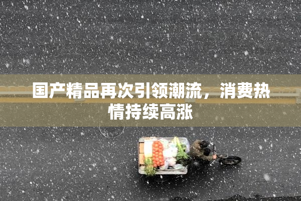 国产精品再次引领潮流，消费热情持续高涨