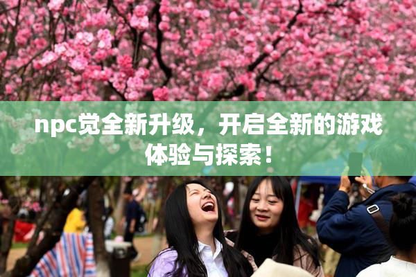 npc觉全新升级，开启全新的游戏体验与探索！