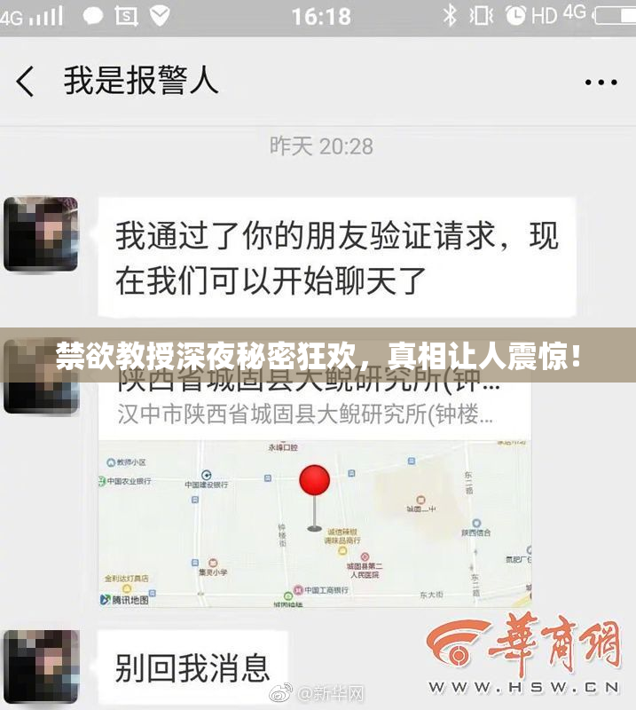 禁欲教授深夜秘密狂欢，真相让人震惊！