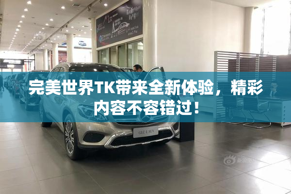 完美世界TK带来全新体验，精彩内容不容错过！