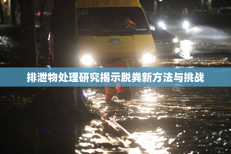 排泄物处理研究揭示脱粪新方法与挑战
