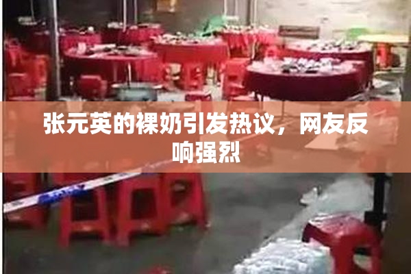 张元英的裸奶引发热议，网友反响强烈