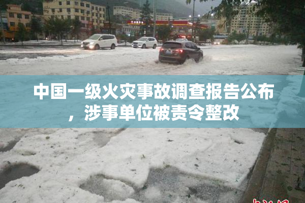 中国一级火灾事故调查报告公布，涉事单位被责令整改