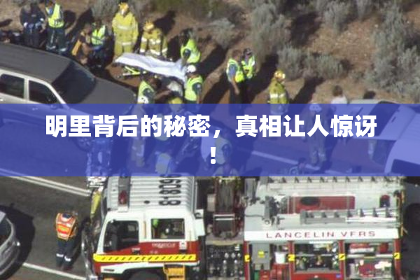 明里背后的秘密，真相让人惊讶！