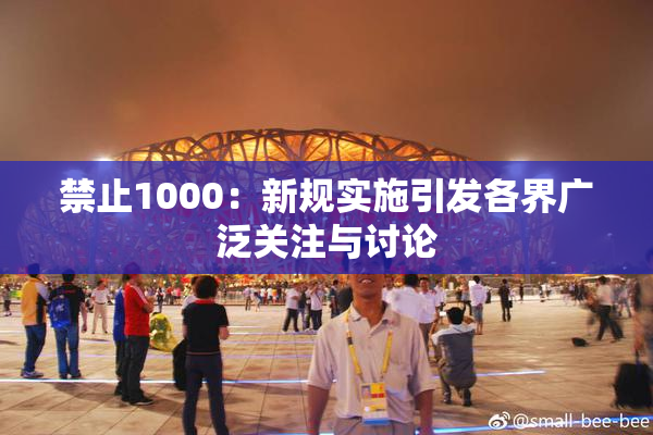 禁止1000：新规实施引发各界广泛关注与讨论