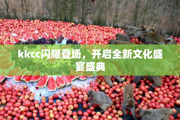 kkcc闪耀登场，开启全新文化盛宴盛典