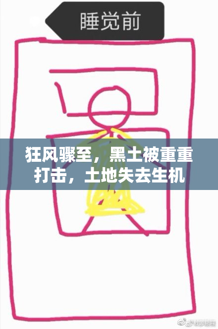 狂风骤至，黑土被重重打击，土地失去生机