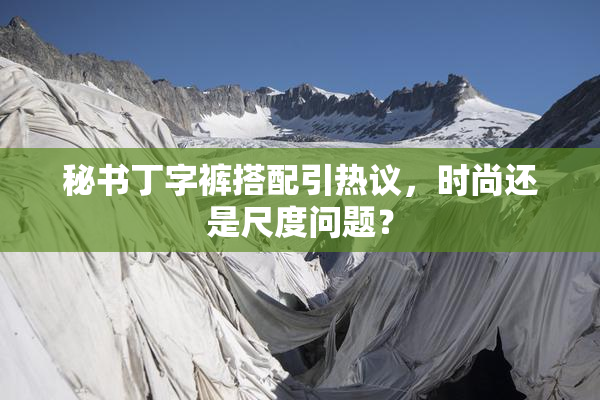 秘书丁字裤搭配引热议，时尚还是尺度问题？