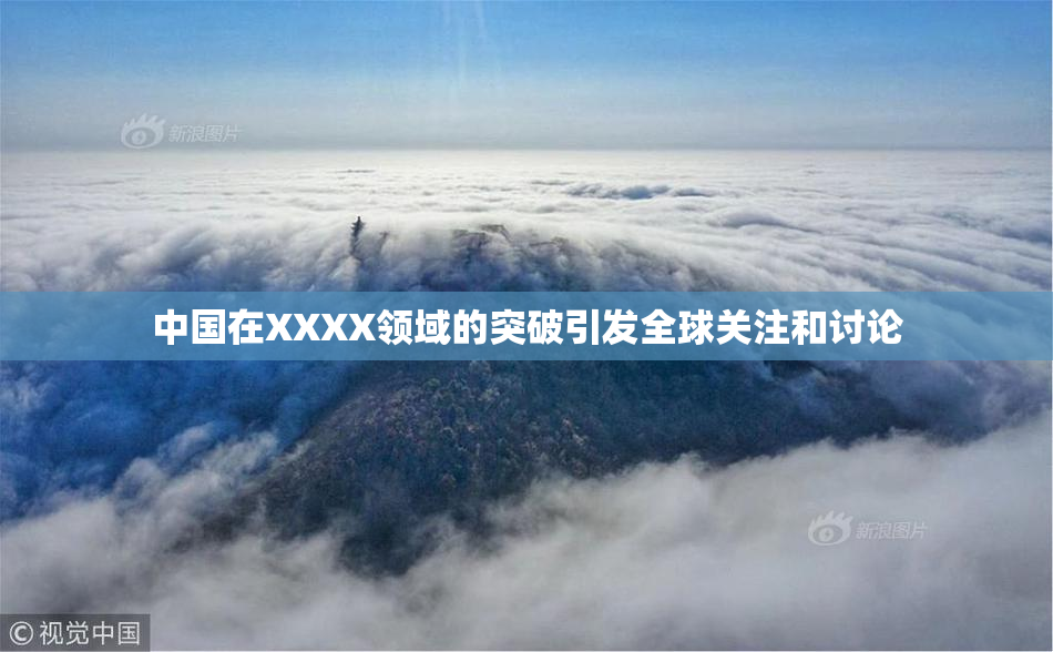 中国在XXXX领域的突破引发全球关注和讨论