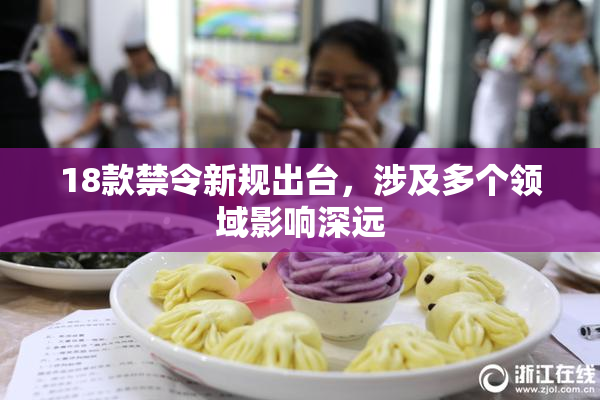 18款禁令新规出台，涉及多个领域影响深远