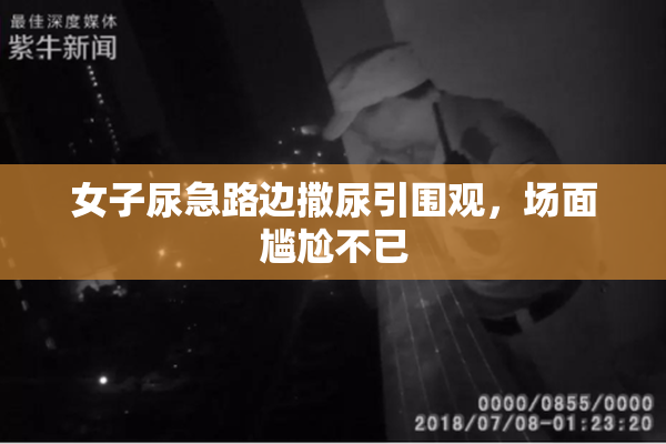 女子尿急路边撒尿引围观，场面尴尬不已