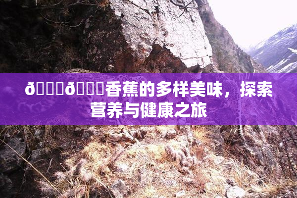 🔞🔞香蕉的多样美味，探索营养与健康之旅