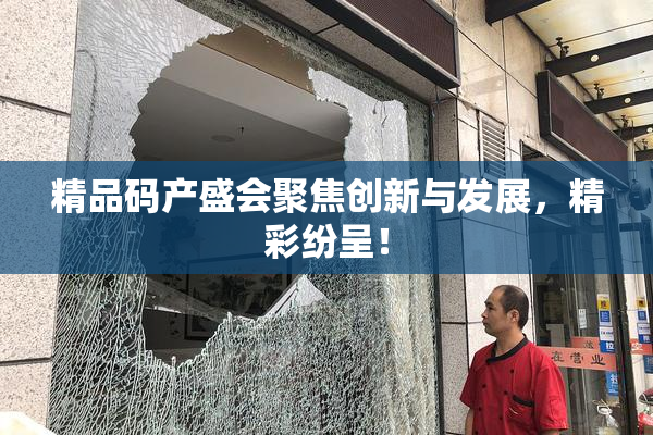 精品码产盛会聚焦创新与发展，精彩纷呈！