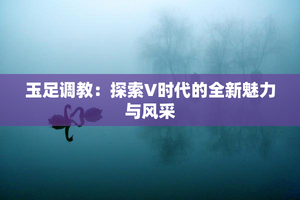 玉足调教：探索V时代的全新魅力与风采