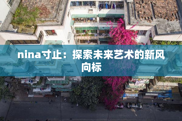 nina寸止：探索未来艺术的新风向标