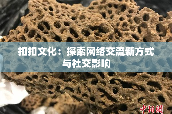 扣扣文化：探索网络交流新方式与社交影响