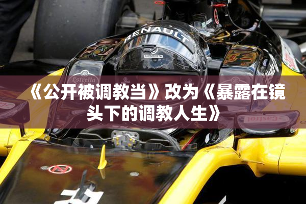 《公开被调教当》改为《暴露在镜头下的调教人生》