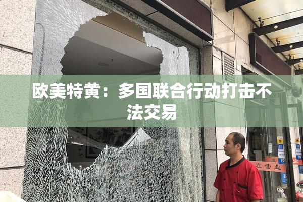 欧美特黄：多国联合行动打击不法交易