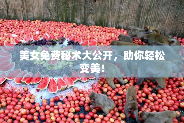 美女免费秘术大公开，助你轻松变美！