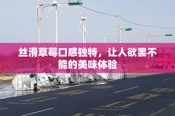 丝滑草莓口感独特，让人欲罢不能的美味体验