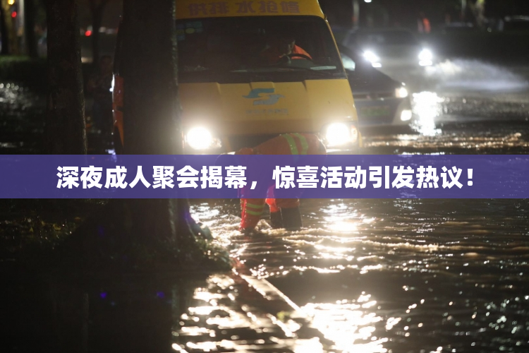 深夜成人聚会揭幕，惊喜活动引发热议！