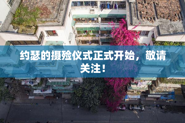 约瑟的摄殓仪式正式开始，敬请关注！