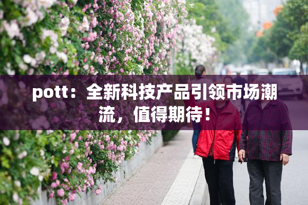 pott：全新科技产品引领市场潮流，值得期待！
