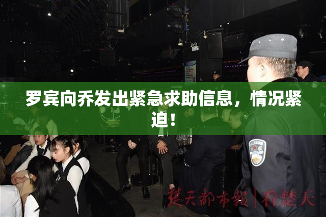 罗宾向乔发出紧急求助信息，情况紧迫！