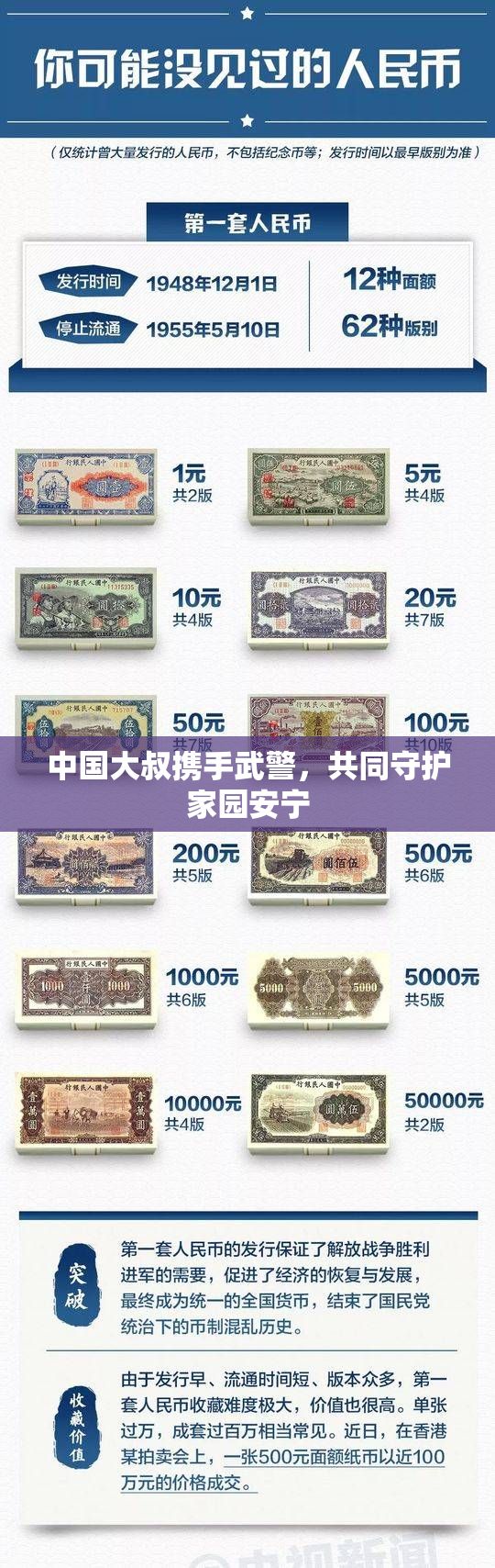 中国大叔携手武警，共同守护家园安宁