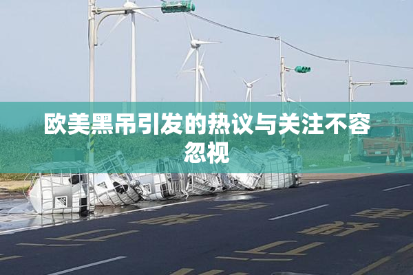 欧美黑吊引发的热议与关注不容忽视