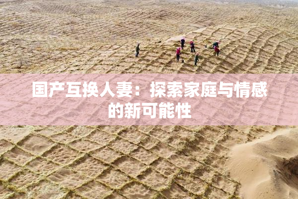 国产互换人妻：探索家庭与情感的新可能性