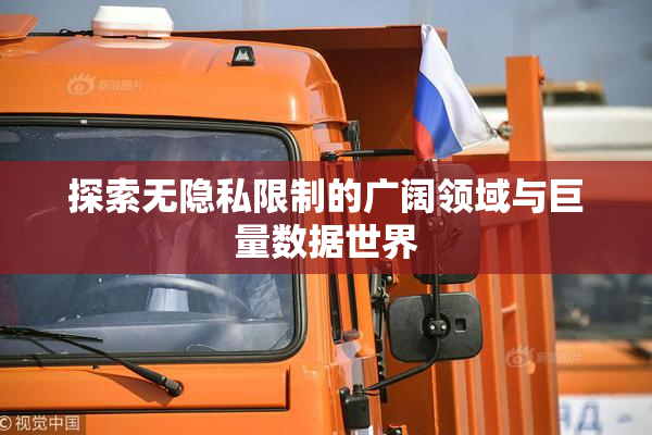 探索无隐私限制的广阔领域与巨量数据世界