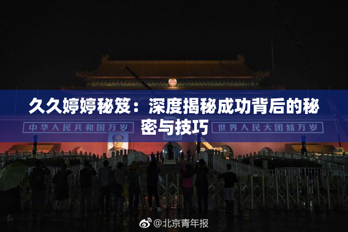 久久婷婷秘笈：深度揭秘成功背后的秘密与技巧