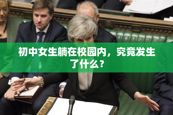 初中女生躺在校园内，究竟发生了什么？