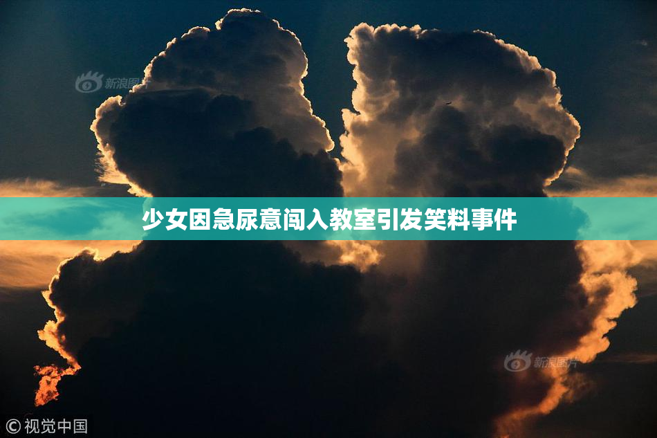 少女因急尿意闯入教室引发笑料事件