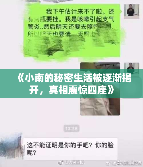 《小南的秘密生活被逐渐揭开，真相震惊四座》