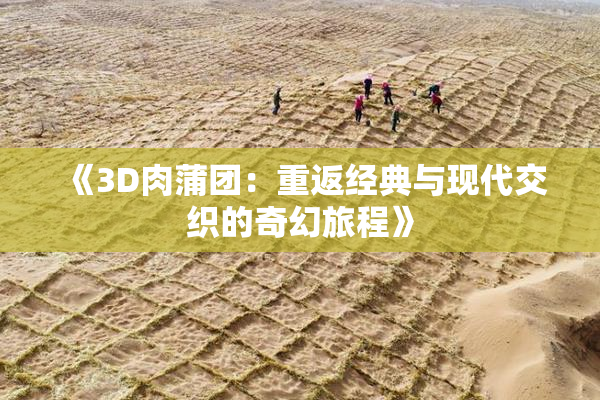 《3D肉蒲团：重返经典与现代交织的奇幻旅程》