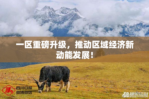 一区重磅升级，推动区域经济新动能发展！