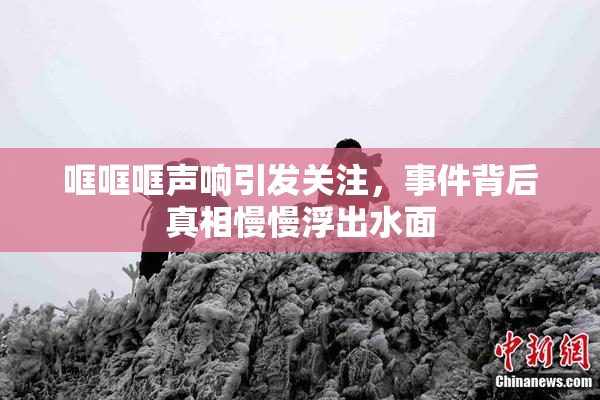 哐哐哐声响引发关注，事件背后真相慢慢浮出水面