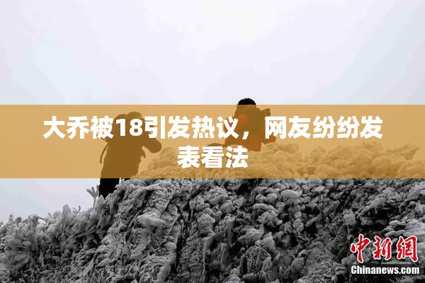大乔被18引发热议，网友纷纷发表看法