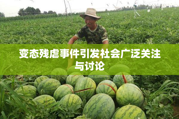 变态残虐事件引发社会广泛关注与讨论