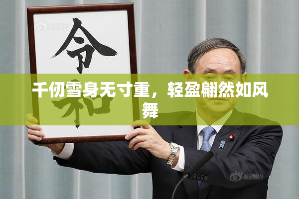 千仞雪身无寸重，轻盈翩然如风舞