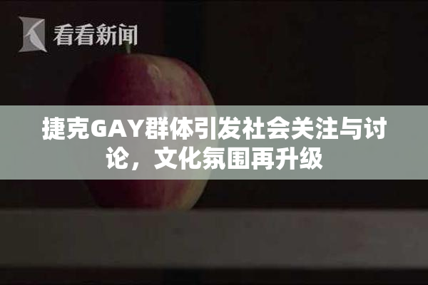 捷克GAY群体引发社会关注与讨论，文化氛围再升级